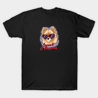 Cute pomeranian "sweet and furious" T-Shirt